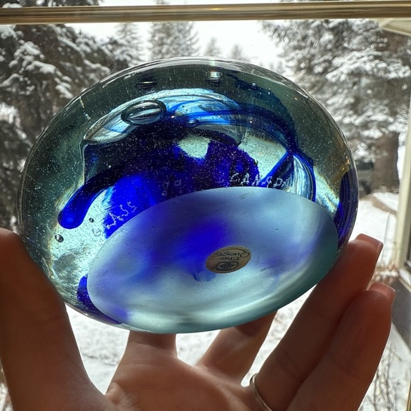 Skookum Art Glass 1979 Robert Held Paper Weight Large - Picture 10 of 16